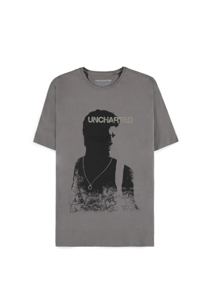 Uncharted - Men's Short Sleeved T-Shirt Grey