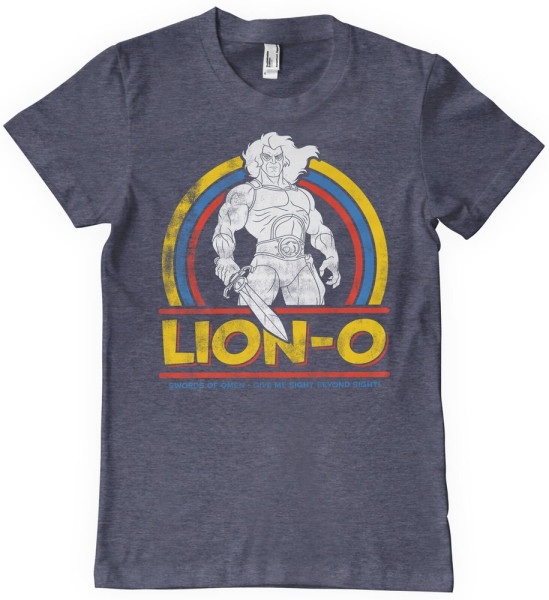 Bored of Directors Lion-O - Swords Of Omen T-Shirt Navy/Heather