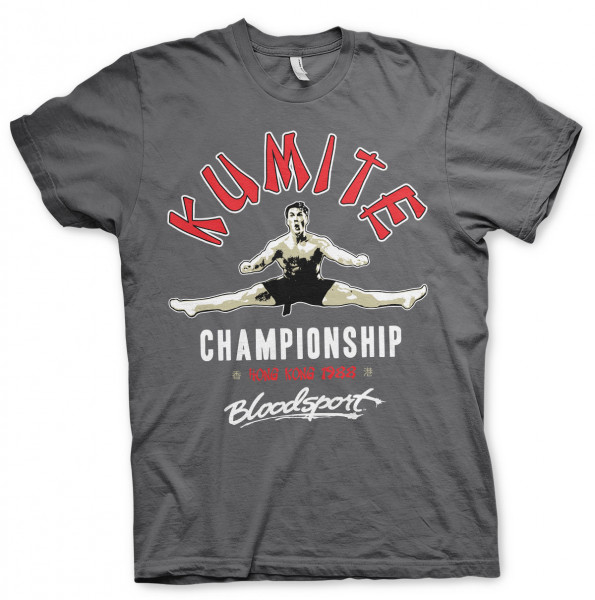 Bloodsport Kumite Championship T-Shirt Dark-Grey