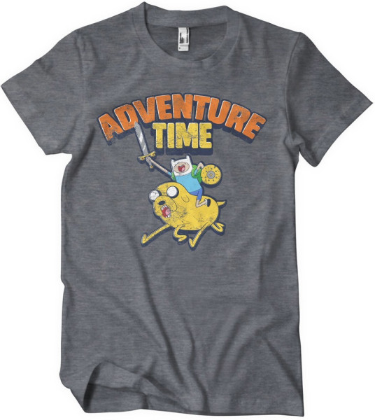 Adventure Time Washed T-Shirt Dark/Heather