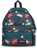 Eastpak Rucksack Backpack Padded Pak'R Comic Grey