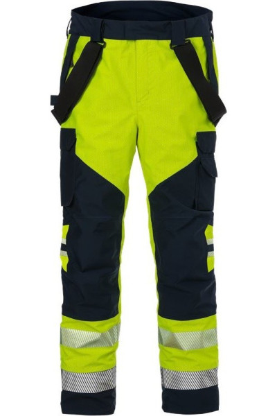 Fristads Flamestat High Vis GORE-TEX PYRAD® Hose Kl. 2 2095 GXE Warnschutz-Gelb/Marine