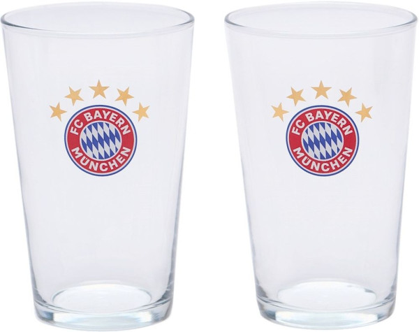 FC Bayern München Fanglas 2er Set 28688