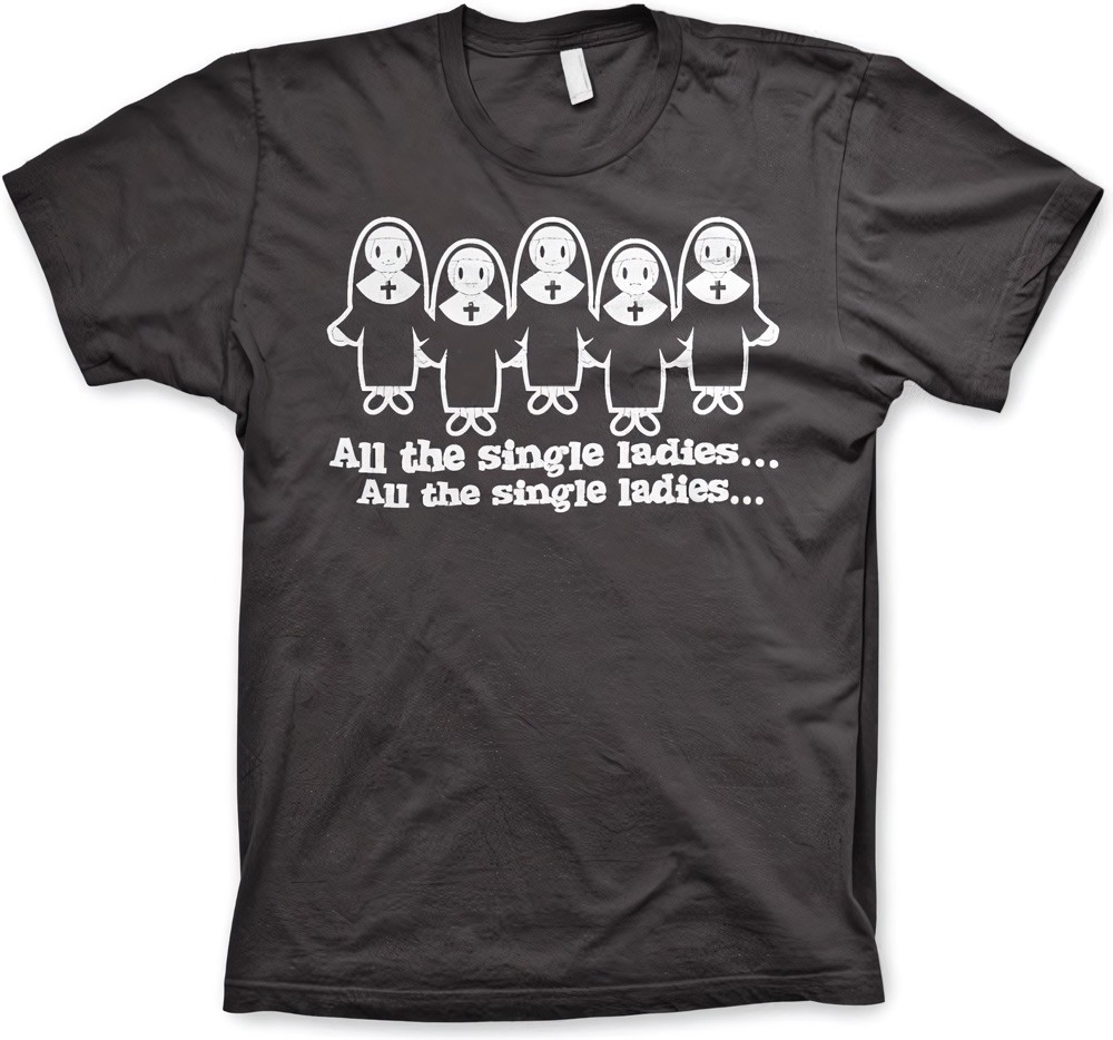 Hybris All The Single Ladies... T-Shirt Dark-Grau - Herren / Unisex
