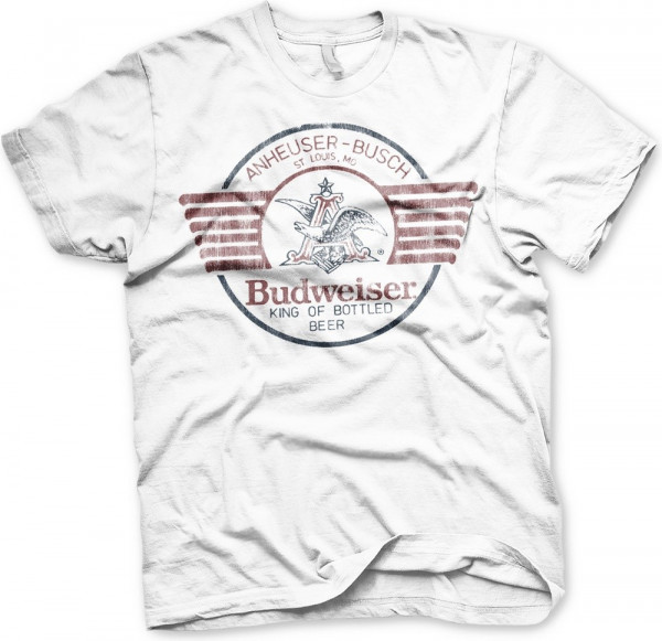 Budweiser Bear & Claw T-Shirt White