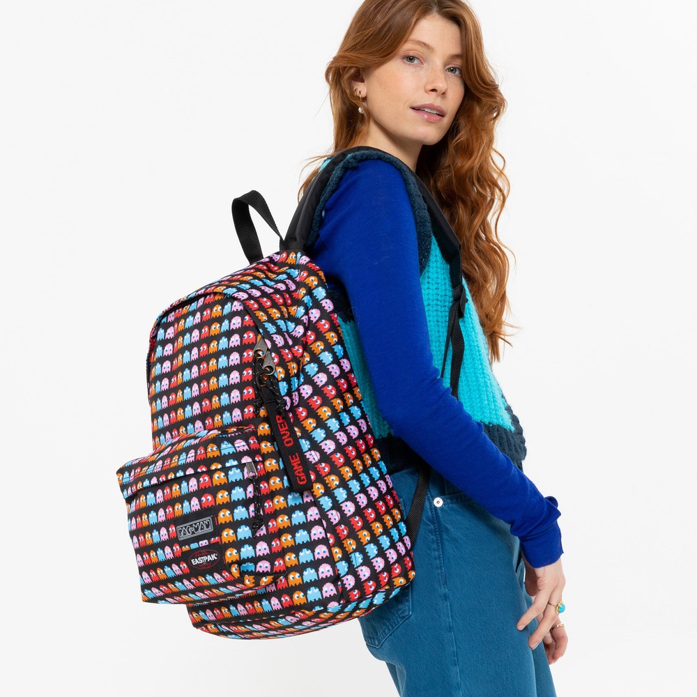 Eastpak Rucksack Backpack Out Of Office Pacman Ghosts | Bags ...