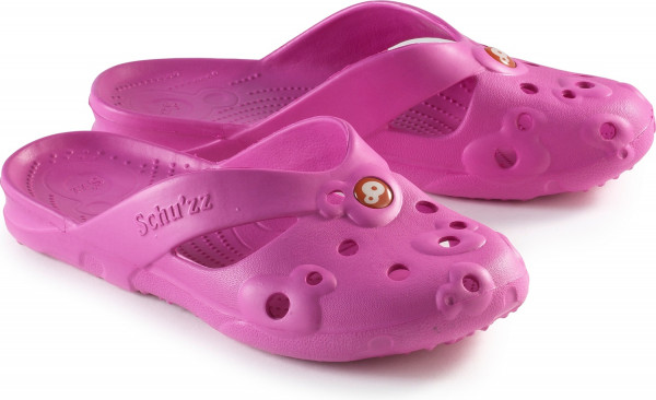 Schu'zz Schuzz Damen Badelatschen Mule Fuchsia / Pink