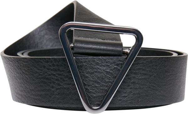 Urban Classics Gürtel Synthetic Leather Triangle Buckle Belt