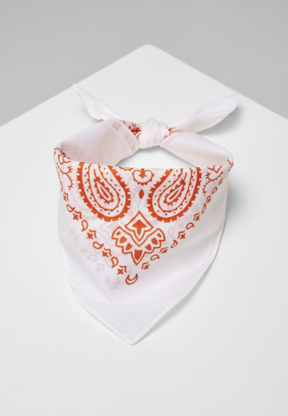 MSTRDS Halstuch Bandana White/Ora