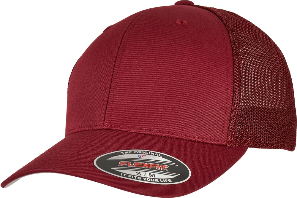 Flexfit Mesh Trucker Cranberry - Herren / Unisex