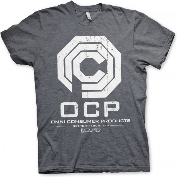 Robocop Omni Consumer Products T-Shirt Dark-Heather