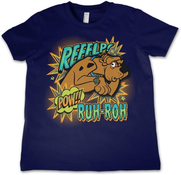 Scooby Doo Reeelp Kids Tee Kinder T-Shirt Navy