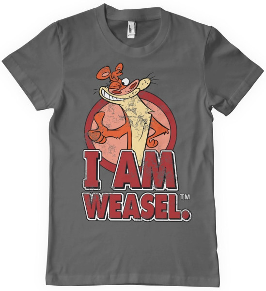 I Am Weasel T-Shirt Darkgrey