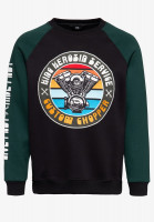 King Kerosin Longsleeve Sweater KKI14017 Schwarz