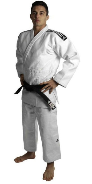 adidas Judoanzug Champion II IJF Approved Weiß