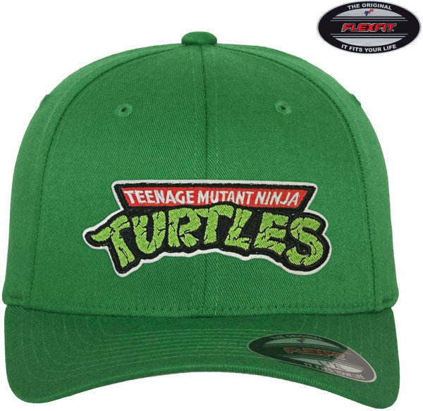 Teenage Mutant Ninja Turtles TMNT Logo Flexfit Cap Green