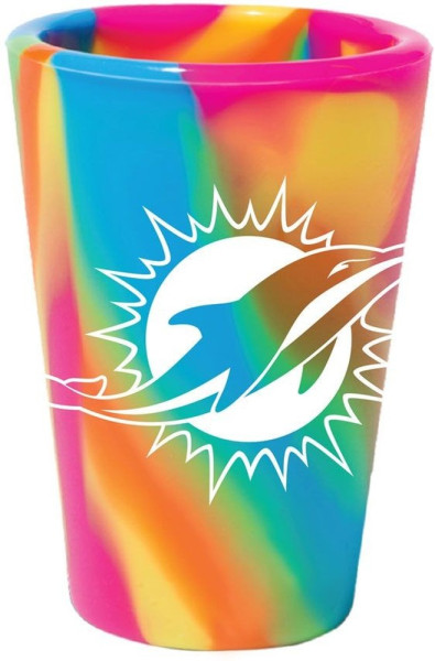Miami Dolphins Silicone Shot Glass
