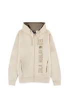 Universal - Jurassic Park - Men's Zipper Hoodie Beige