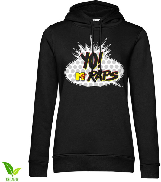 Yo! MTV Raps Hoodie Classic Logo Girls Hoodie MTV-57-YMR003-H83-5