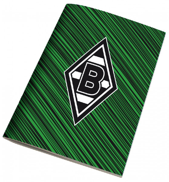 Borussia Mönchengladbach Hausaufgabenheft Fussball Grün/Schwarz