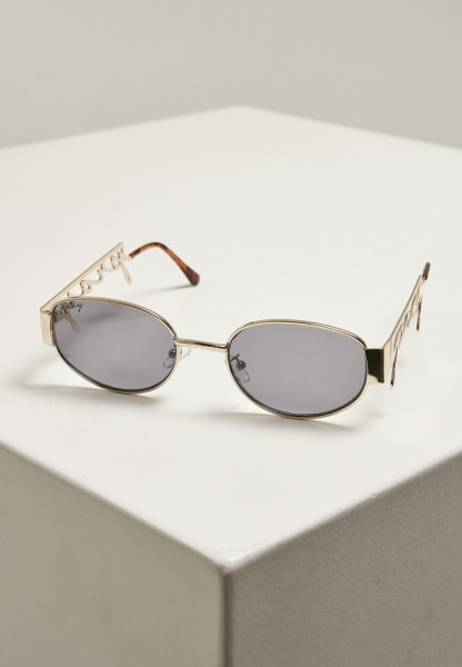Mister Tee Sonnenbrille Metal Sunglasses Pray Black