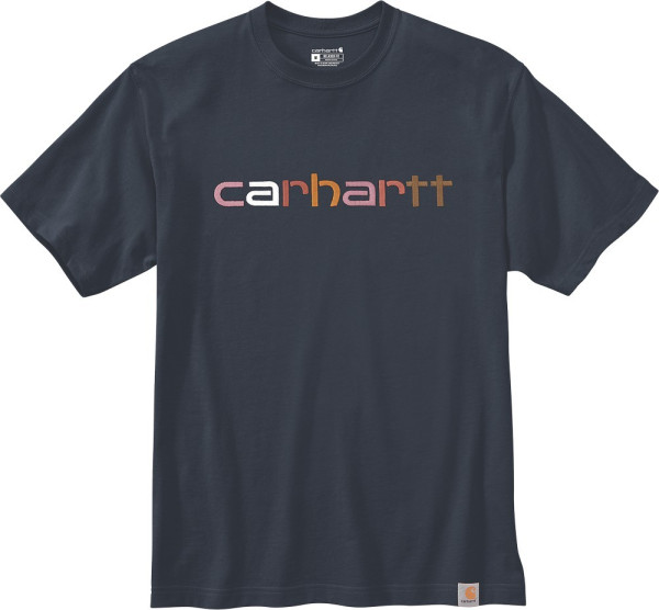 Carhartt Heavyweight S/S Graphic T-Shirt Navy