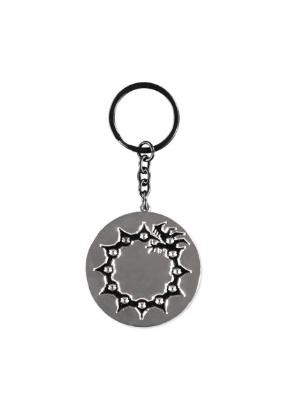The Seven Deadly Sins - Metal Keychain Black