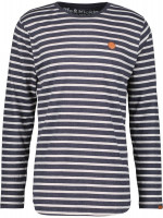 Alife & Kickin AlexAK Z Longsleeve Marine Melange