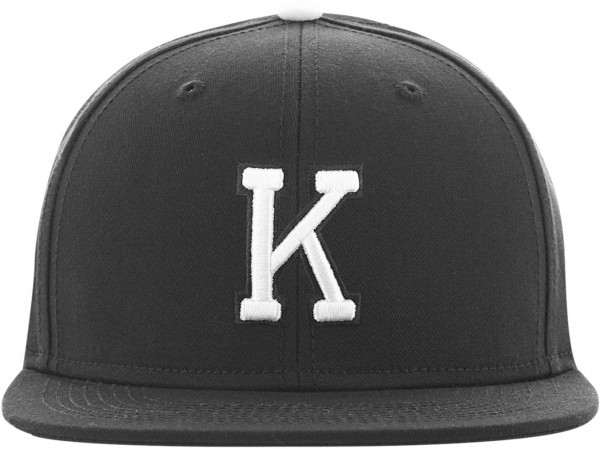 MSTRDS Cap K Letter Snapback Black