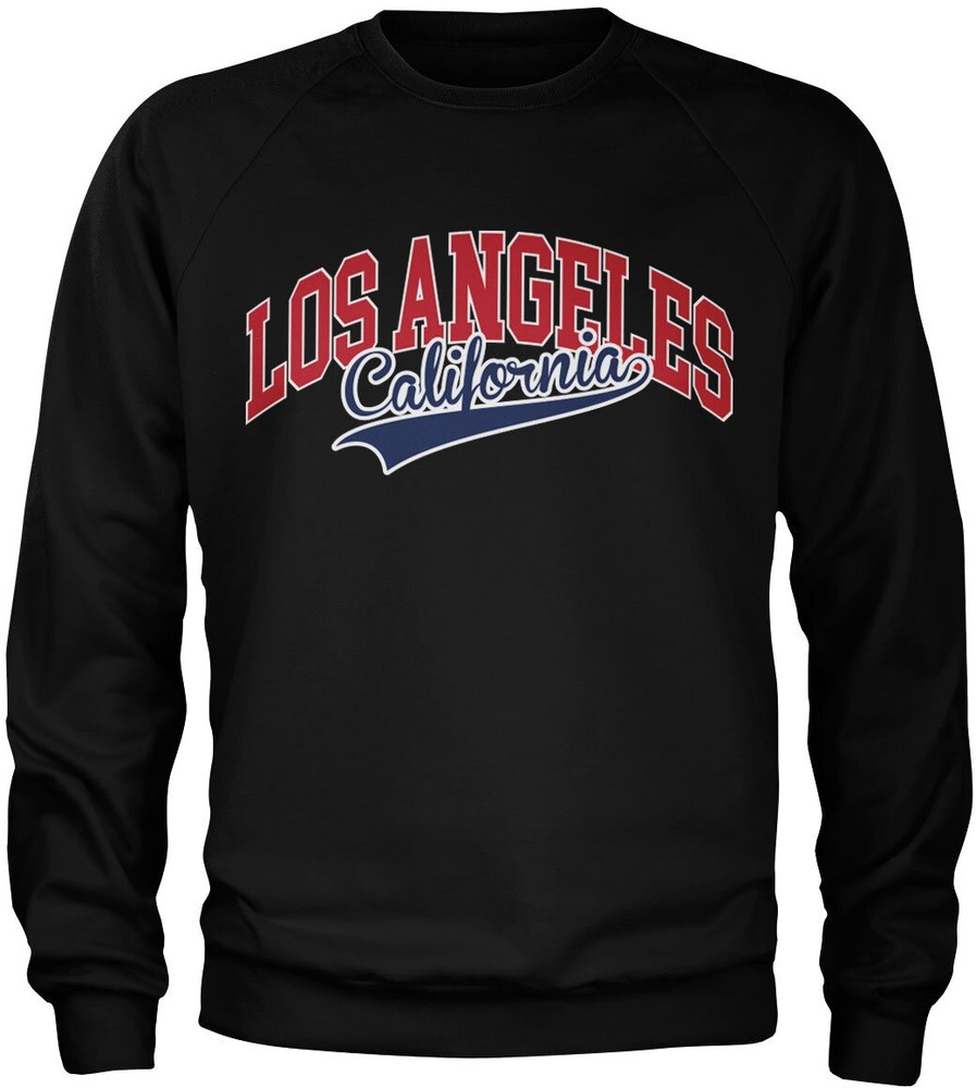 Hybris Los Angeles California Sweatshirt Schwarz - Herren / Unisex