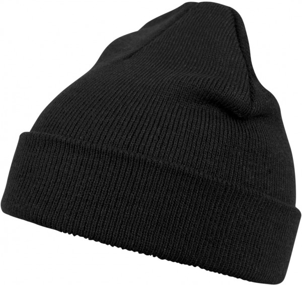 MSTRDS Beanie Beanie Basic Flap Black