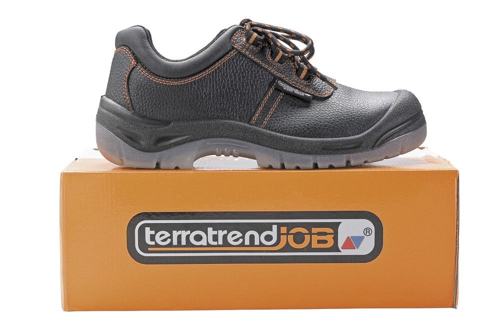 Terratrend Job Sicherheitsschuh Schwarz/Orange - Herren / Unisex