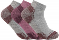 Carhartt Cotton Blend Low Cut Sock 3 Pack Assorted Carhartt Cotton Blend Low Cut Sock 3 Pack Assorted