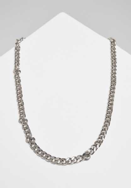Urban Classics Halskette Long Basic Necklace Silver