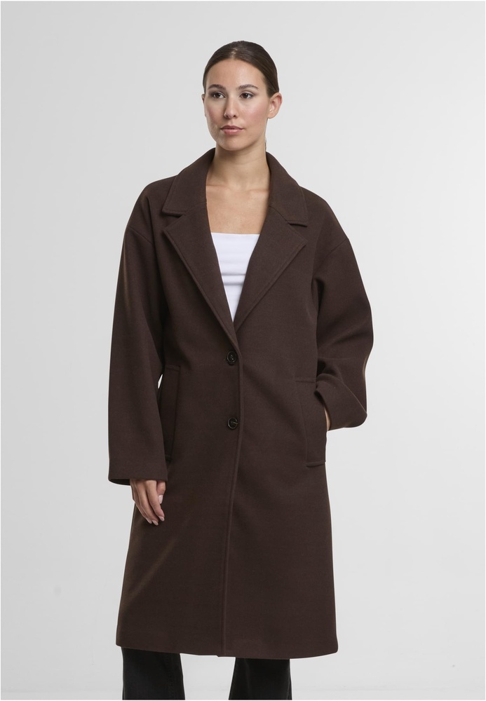 Urban Classics Damen Mantel Ladies Oversized Long Coat TB6073 - Damen