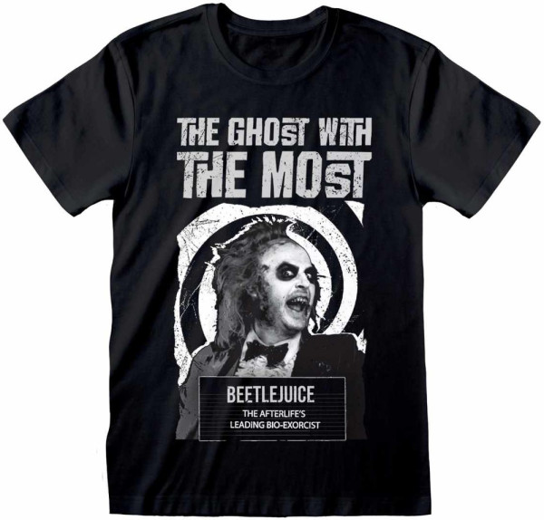 Beetlejuice - Wanted (Unisex) T-Shirt Black