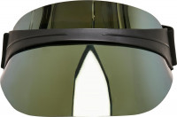 Urban Classics Cool Plastic Visor Black/Gunmetal Urban Classics Cool Plastic Visor Black/Gunmetal