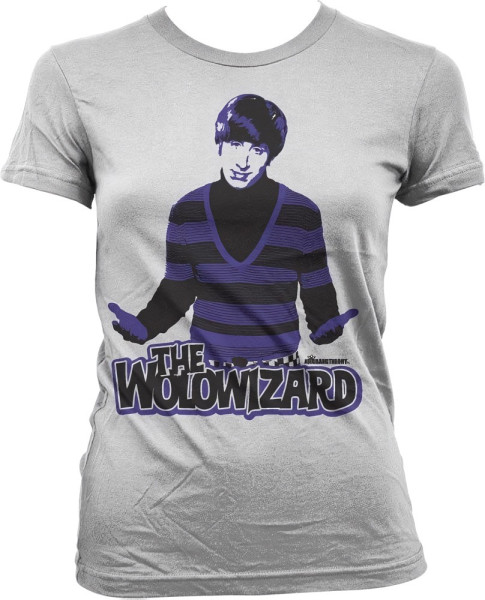 The Big Bang Theory The Wolowizard Girly T-Shirt Damen White