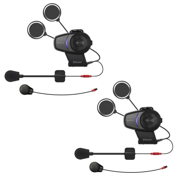 Sena Headset 10S Doppelset Bluetooth Kommunikation System
