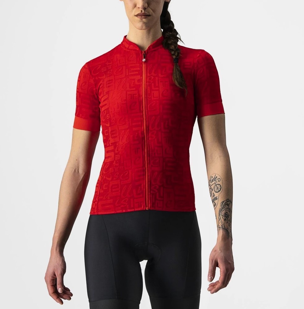 Castelli Damen Trikot Damen-Radtrikot Promessa Jacquard 187268 - Damen