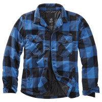 Brandit Jacke Lumberjacket in Black/Blue Brandit Jacke Lumberjacket in Black/Blue
