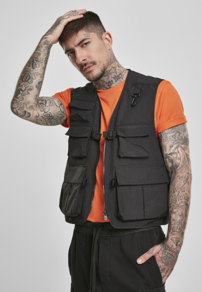 Urban Classics Vest Tactical Vest Black