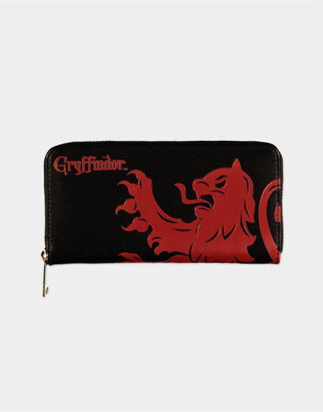 Warner - Harry Potter - Gryffindor Girls Zip Around Wallet Black