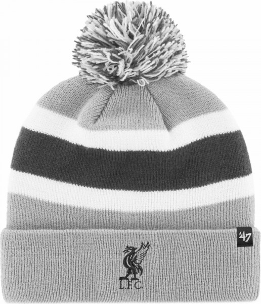 Liverpool FC Breakaway Cuff Knit Hat Fußball Grey