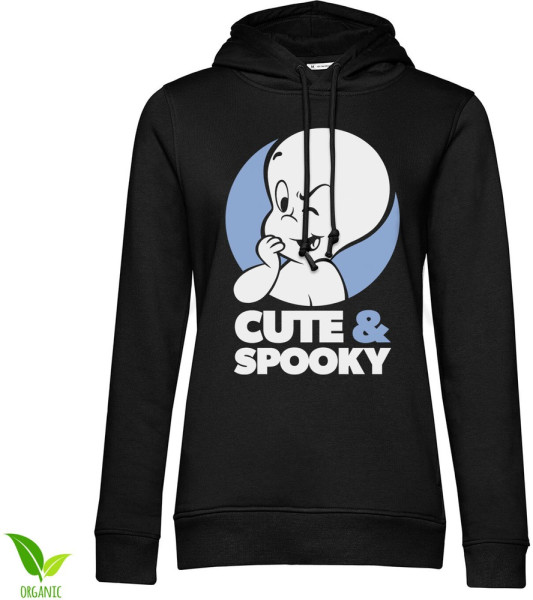 Casper The Friendly Ghost Cute & Spooky Girls Hoodie Damen Black