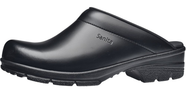 Sanita Herren Arbeit Clog offen San-Duty-Ob Open Black