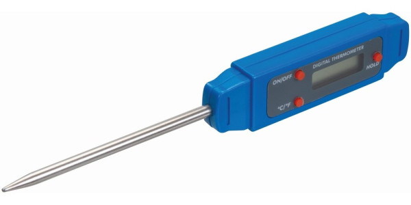 Silverline Messgeräte Digitales Stabthermometer im Taschenformat -40 °C bis +250 °C
