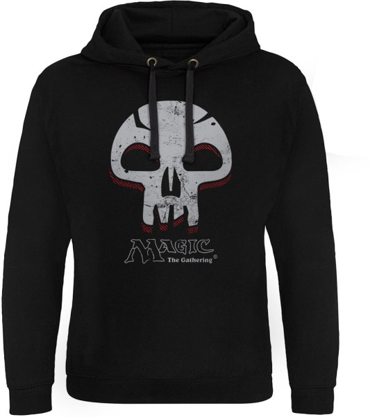 Magic: The Gathering Black Mana Skull Epic Hoodie