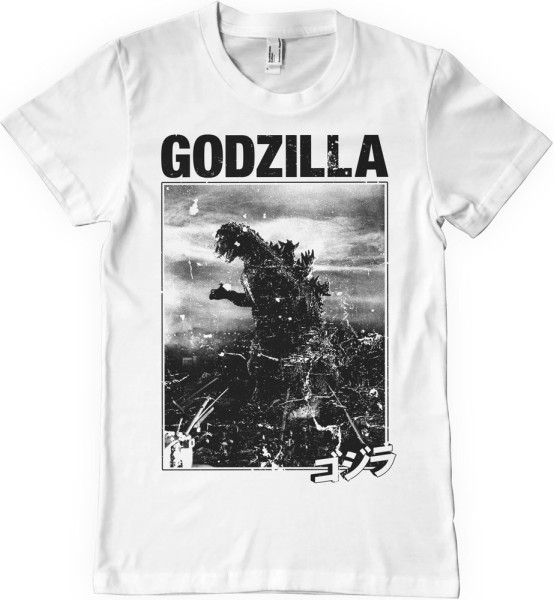 Godzilla Vintage T-Shirt White
