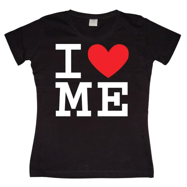 Tokigt Damen I Love Me Girly T-Shirt SH-5-10824-H11-10